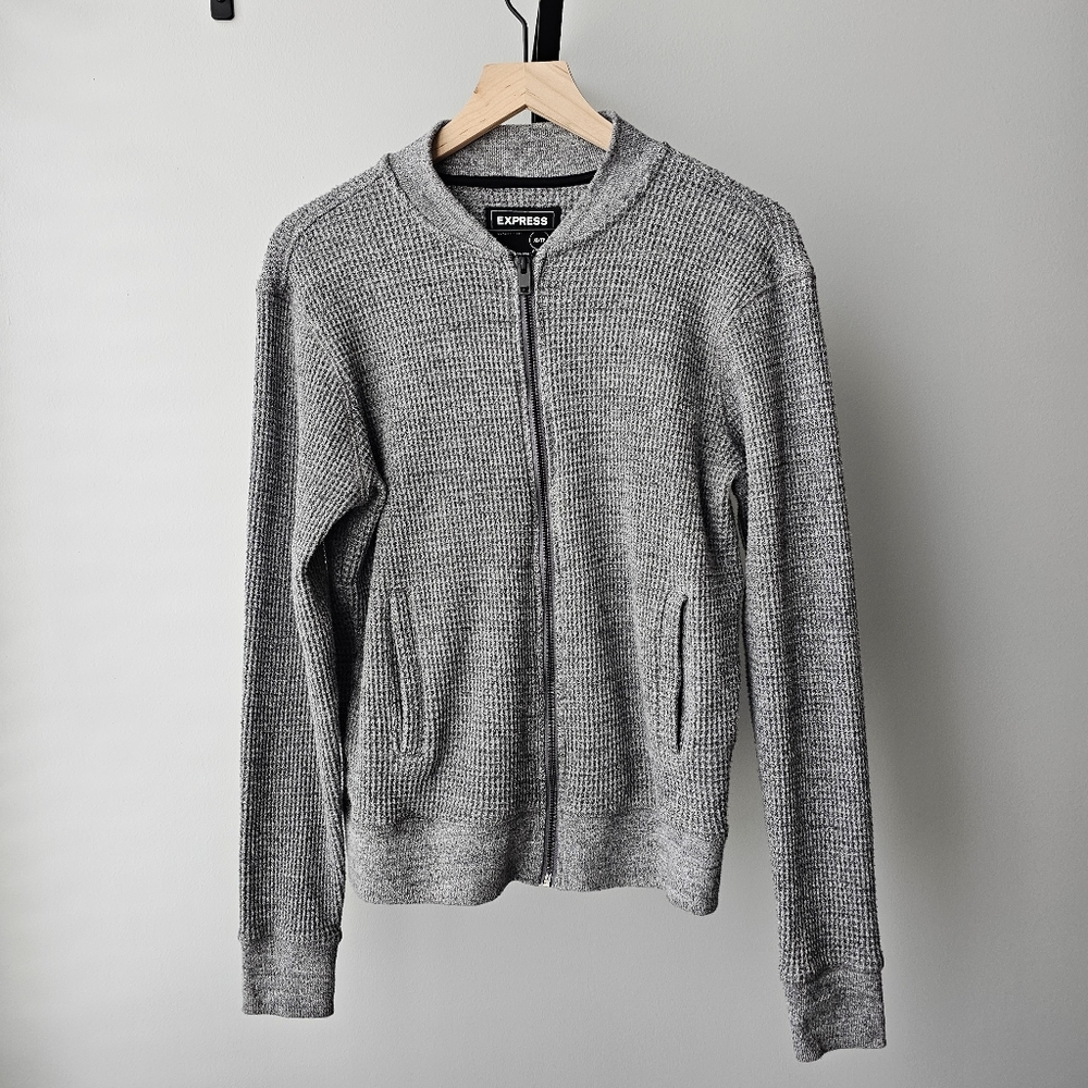 Express Zip Up Sweater